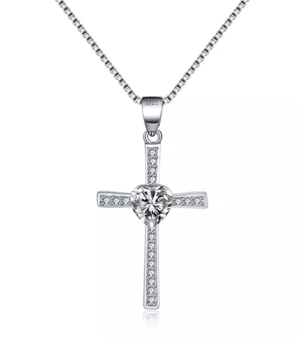 Pendant cross necklace