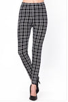 Plaid leggings