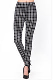 Plaid leggings