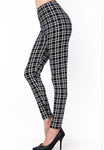 Plaid leggings